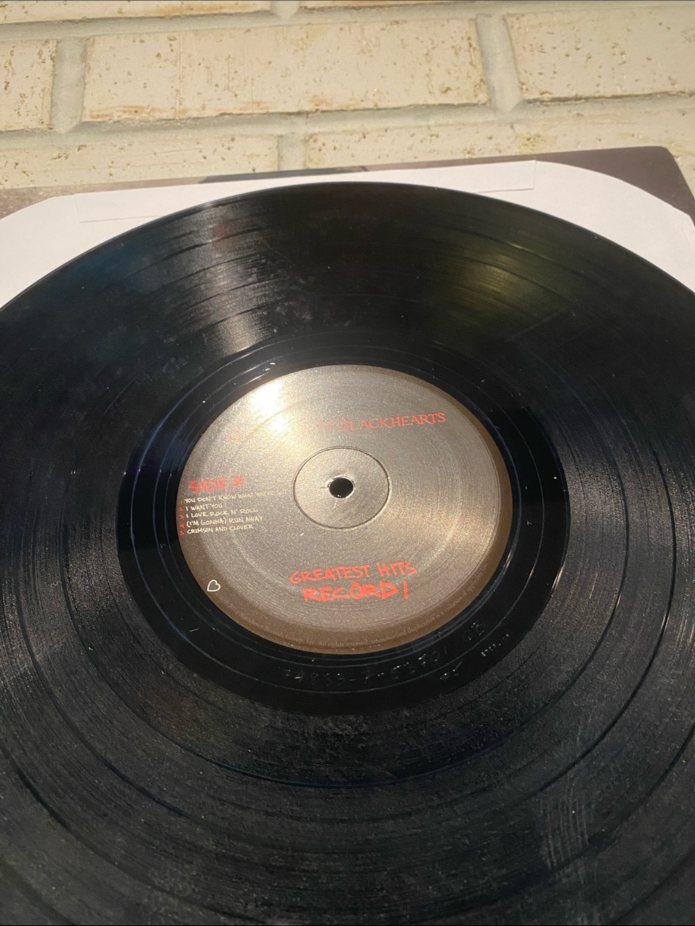 Joan Jett and The Blackhearts Greatest Hits Vinyl - 2010 pressing - Picture 5 of 5